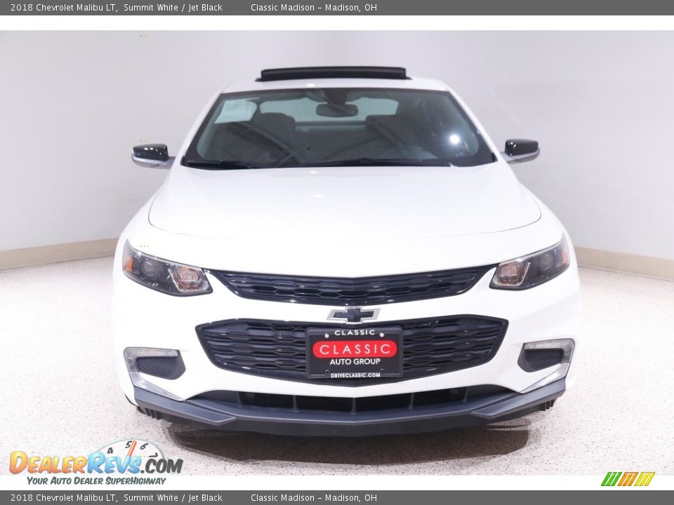 2018 Chevrolet Malibu LT Summit White / Jet Black Photo #2