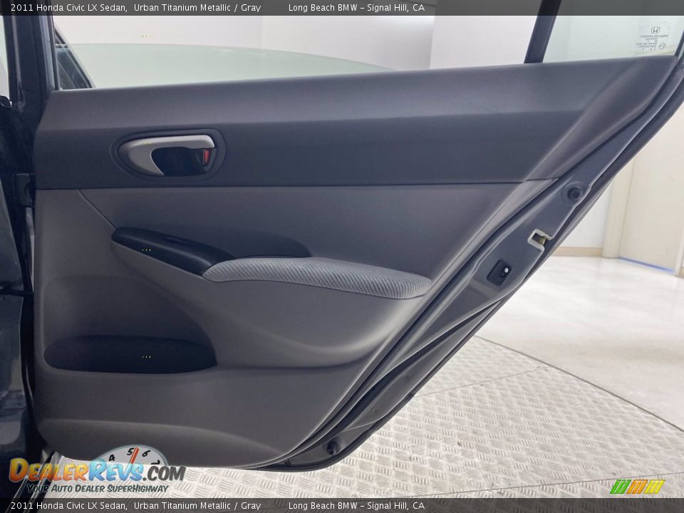 2011 Honda Civic LX Sedan Urban Titanium Metallic / Gray Photo #28
