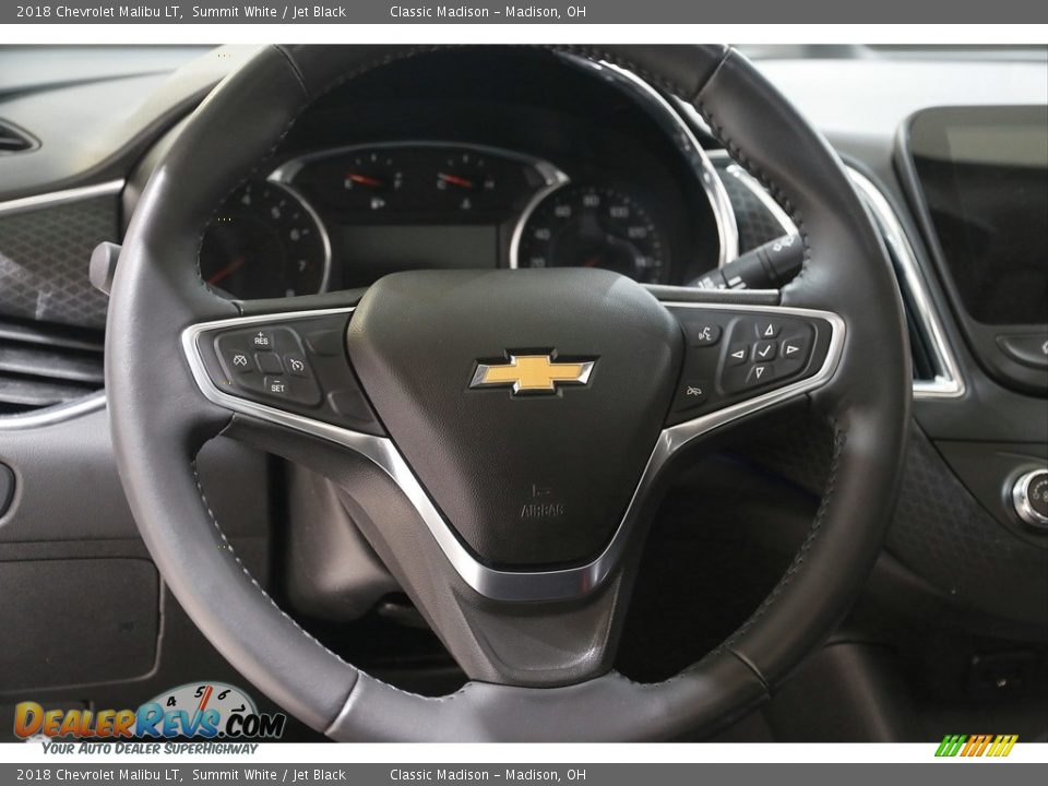 2018 Chevrolet Malibu LT Summit White / Jet Black Photo #7