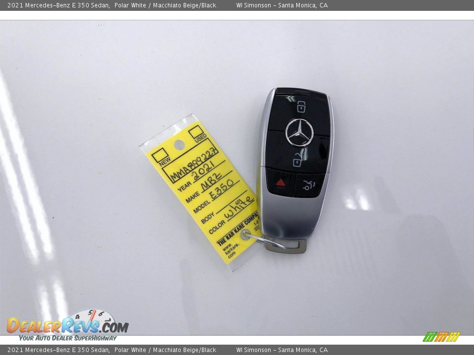 2021 Mercedes-Benz E 350 Sedan Polar White / Macchiato Beige/Black Photo #11