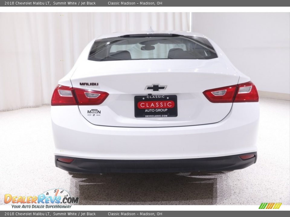 2018 Chevrolet Malibu LT Summit White / Jet Black Photo #16
