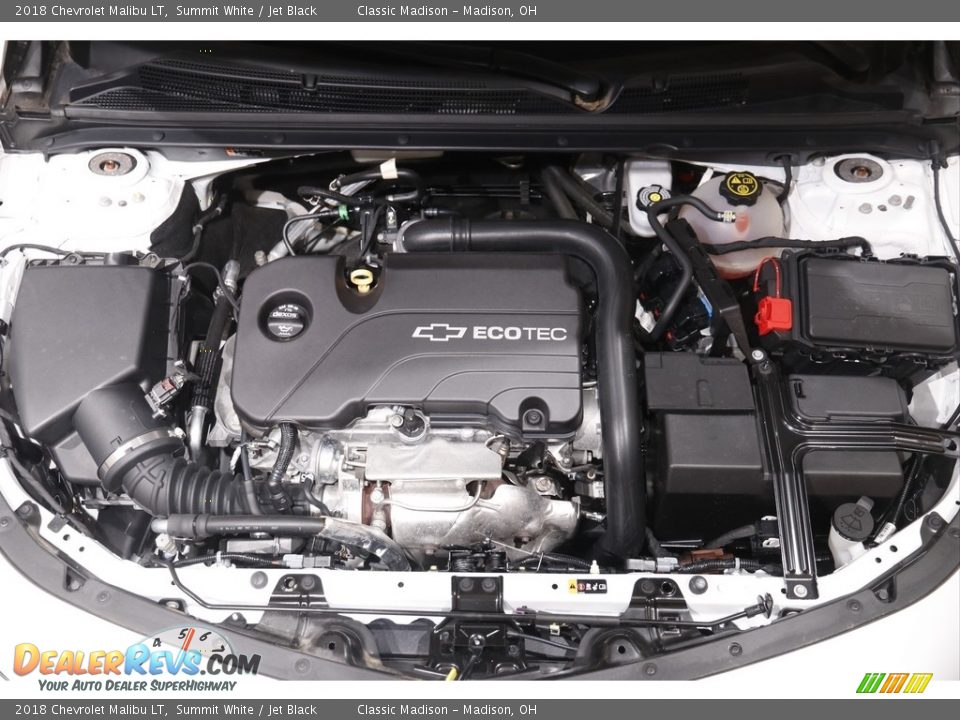 2018 Chevrolet Malibu LT Summit White / Jet Black Photo #17