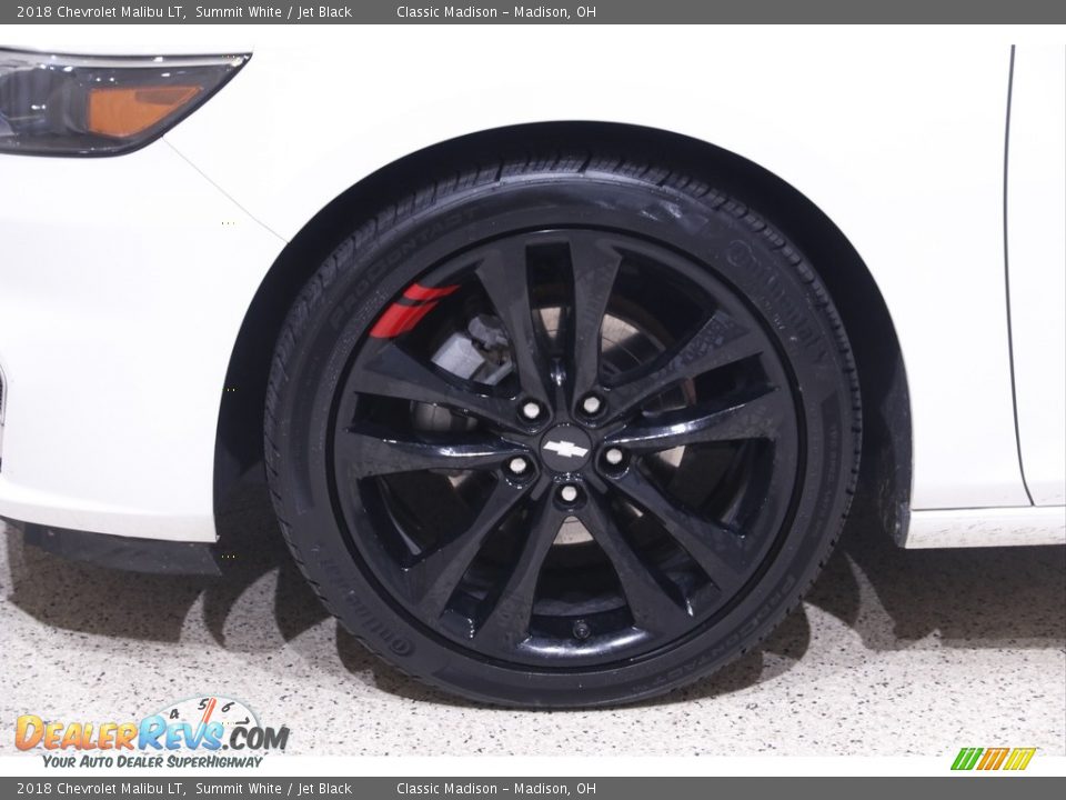 2018 Chevrolet Malibu LT Summit White / Jet Black Photo #18