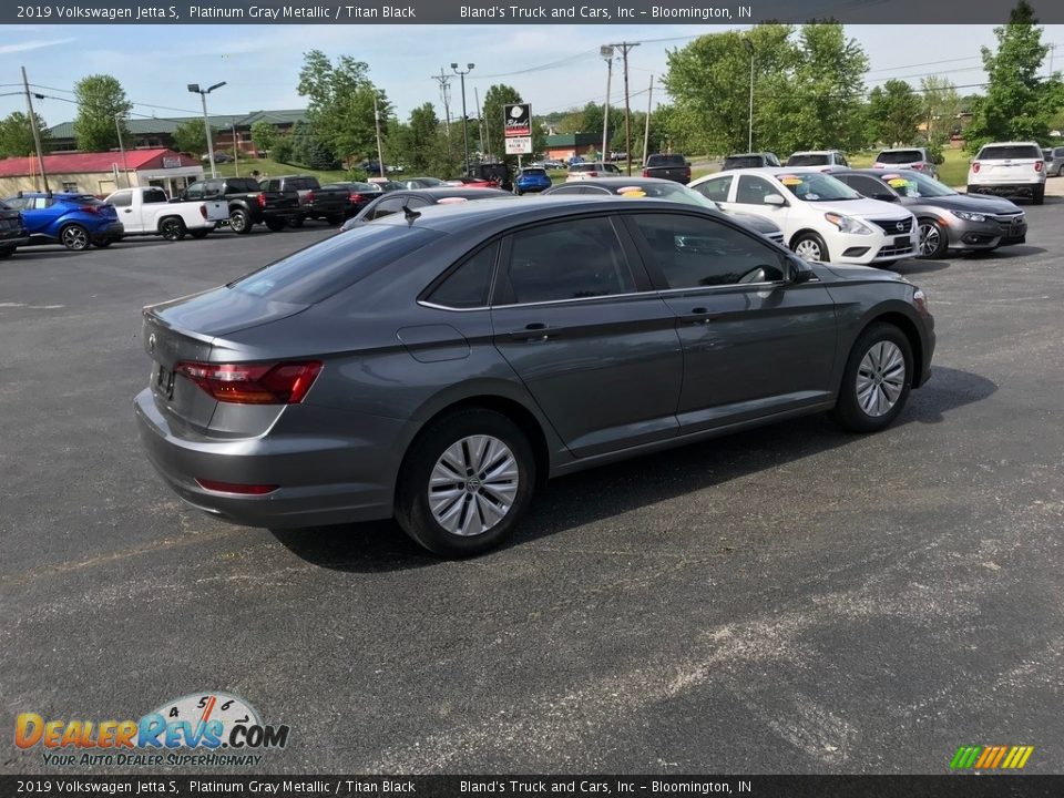 2019 Volkswagen Jetta S Platinum Gray Metallic / Titan Black Photo #6