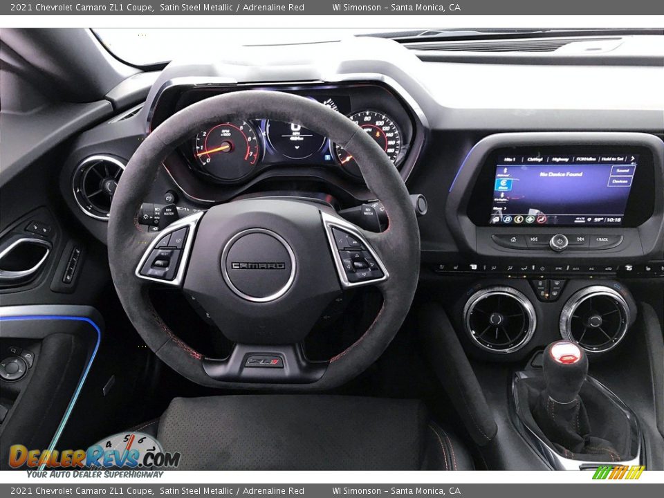 Dashboard of 2021 Chevrolet Camaro ZL1 Coupe Photo #4