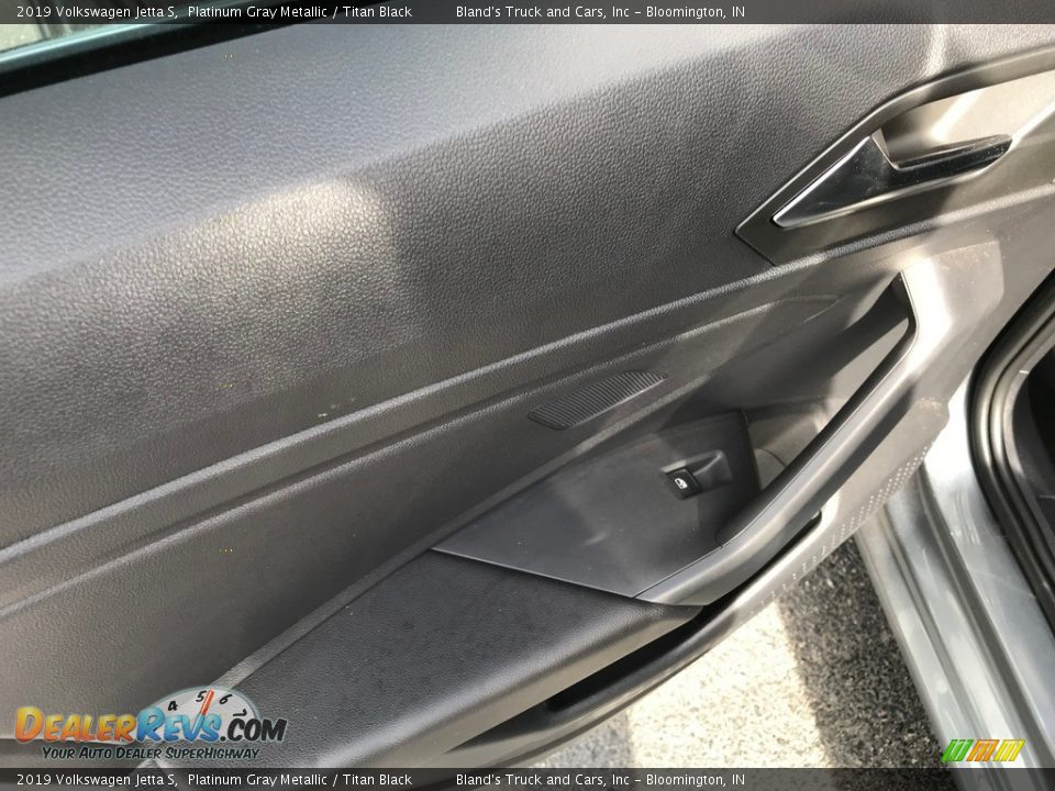 2019 Volkswagen Jetta S Platinum Gray Metallic / Titan Black Photo #24
