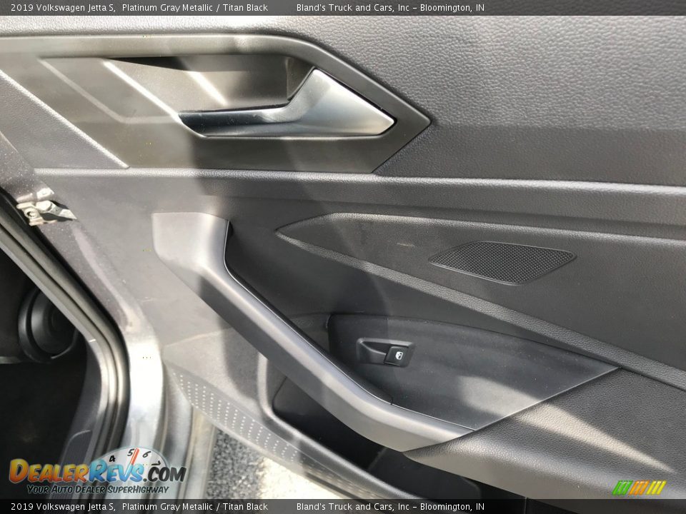 2019 Volkswagen Jetta S Platinum Gray Metallic / Titan Black Photo #26