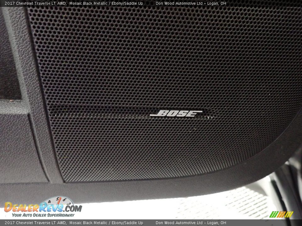 2017 Chevrolet Traverse LT AWD Mosaic Black Metallic / Ebony/Saddle Up Photo #3