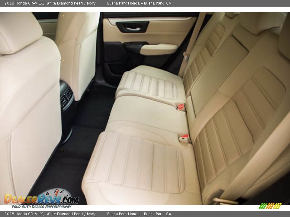 2018 Honda CR-V LX White Diamond Pearl / Ivory Photo #4