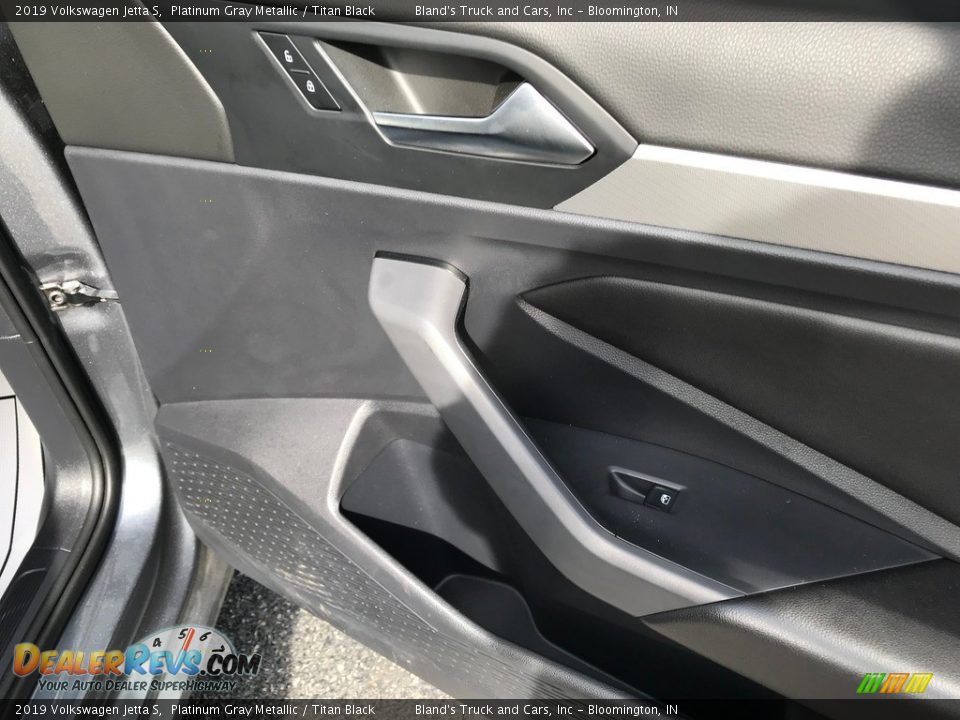 2019 Volkswagen Jetta S Platinum Gray Metallic / Titan Black Photo #28
