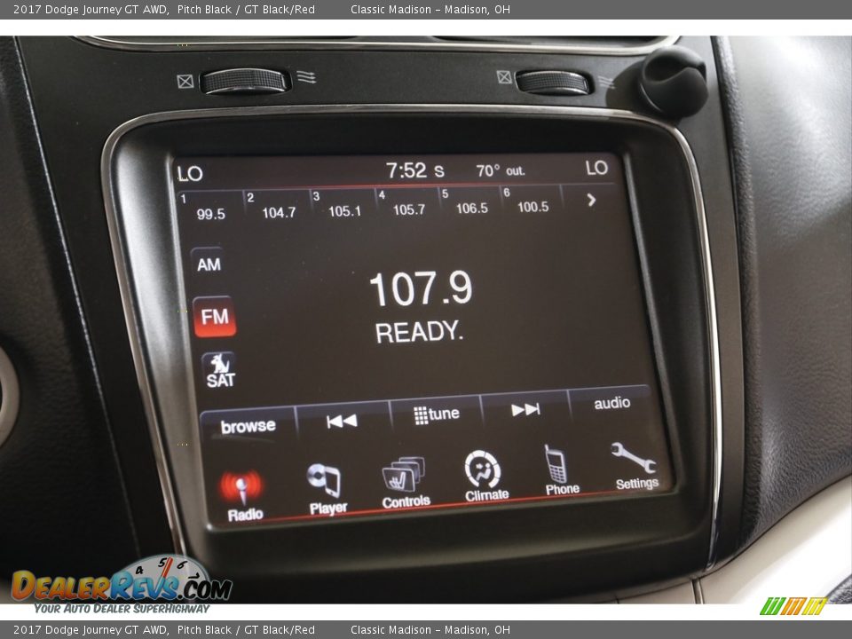 Audio System of 2017 Dodge Journey GT AWD Photo #10