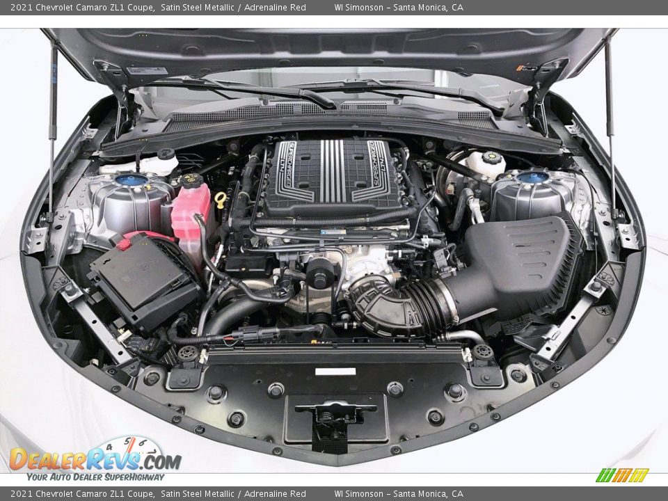2021 Chevrolet Camaro ZL1 Coupe 6.2 Liter Supercharged DI OHV 16-Valve VVT LT4 V8 Engine Photo #9