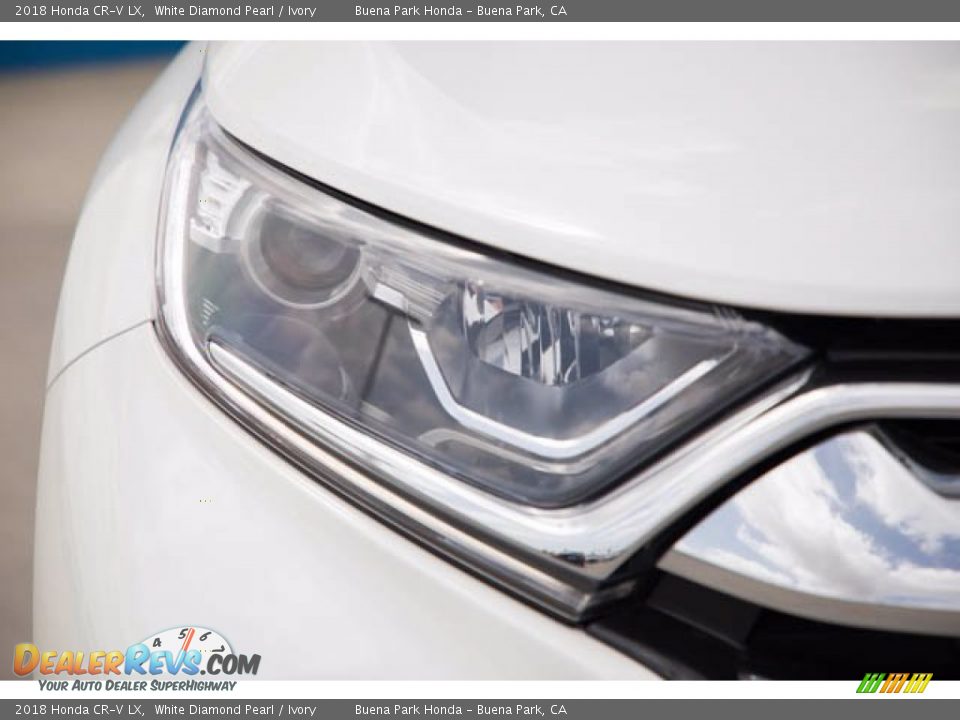 2018 Honda CR-V LX White Diamond Pearl / Ivory Photo #8