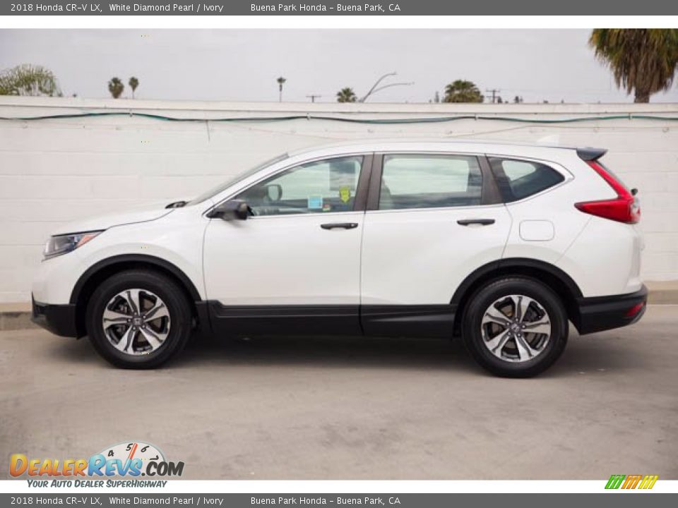 2018 Honda CR-V LX White Diamond Pearl / Ivory Photo #10