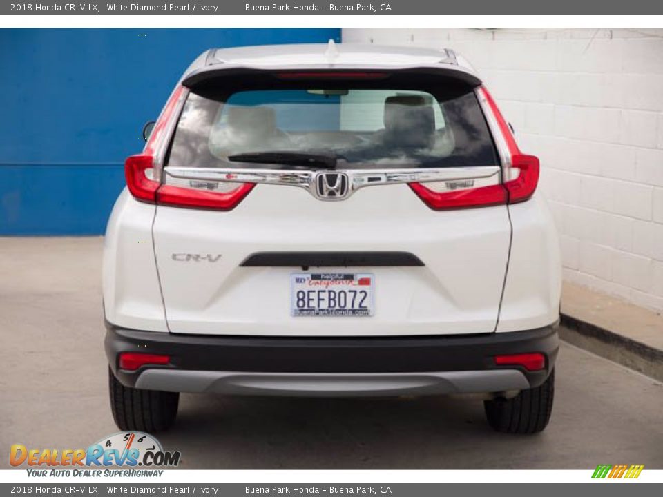 2018 Honda CR-V LX White Diamond Pearl / Ivory Photo #11