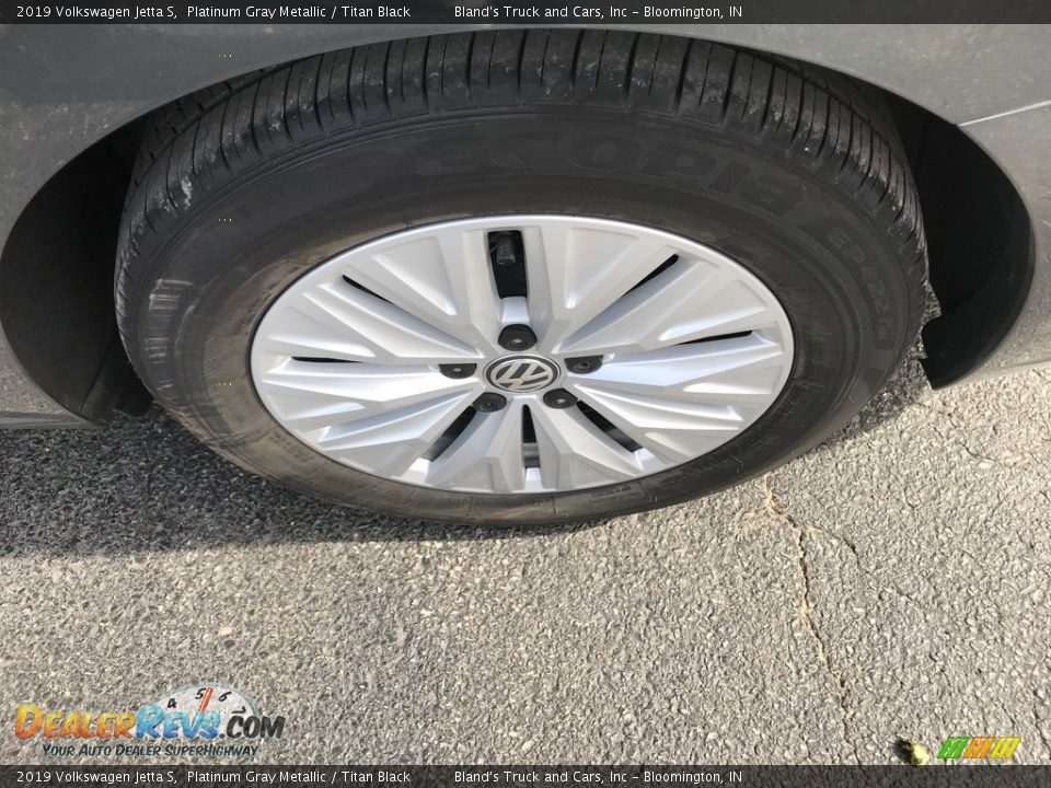 2019 Volkswagen Jetta S Platinum Gray Metallic / Titan Black Photo #32