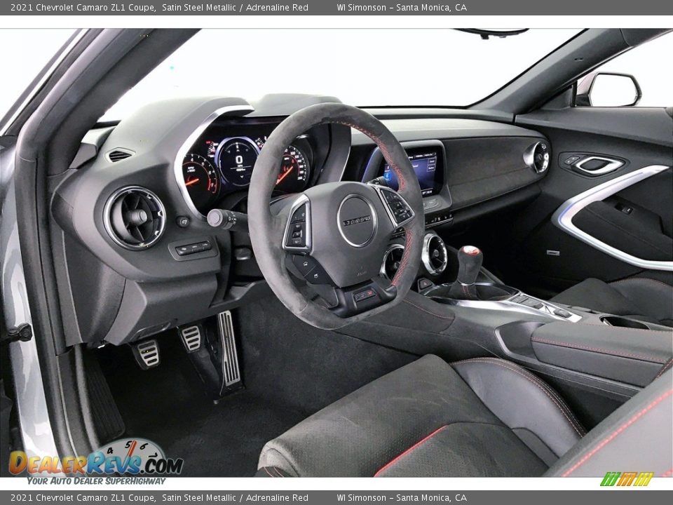 Front Seat of 2021 Chevrolet Camaro ZL1 Coupe Photo #14