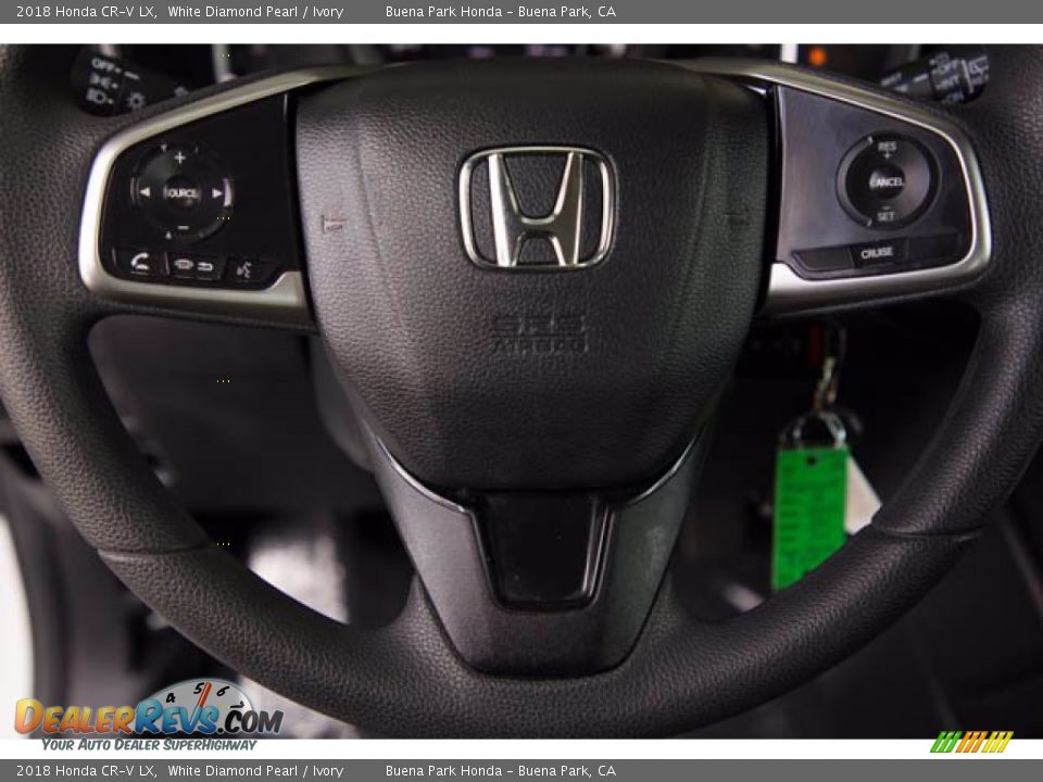 2018 Honda CR-V LX White Diamond Pearl / Ivory Photo #13