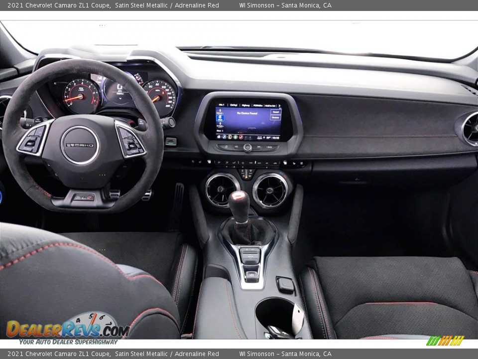 Dashboard of 2021 Chevrolet Camaro ZL1 Coupe Photo #15