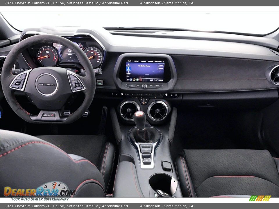 Dashboard of 2021 Chevrolet Camaro ZL1 Coupe Photo #15