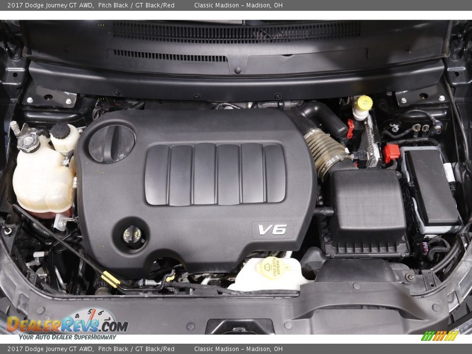 2017 Dodge Journey GT AWD 3.6 Liter DOHC 24-Valve VVT Pentastar V6 Engine Photo #21