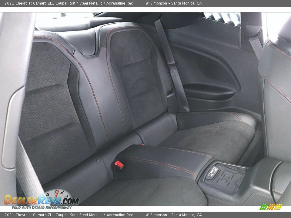 Rear Seat of 2021 Chevrolet Camaro ZL1 Coupe Photo #19