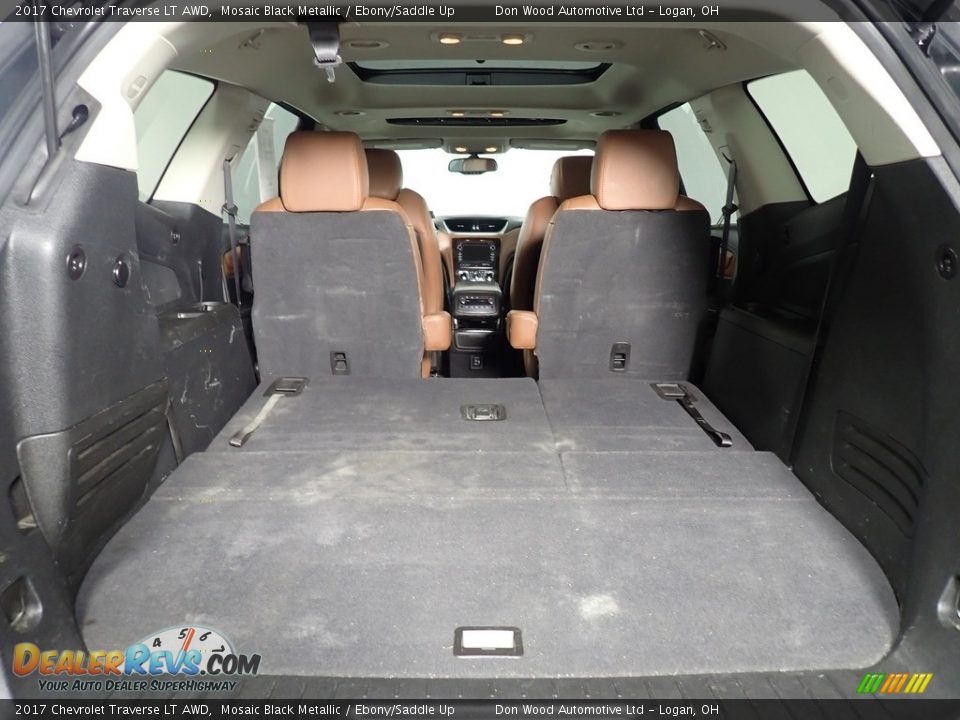2017 Chevrolet Traverse LT AWD Mosaic Black Metallic / Ebony/Saddle Up Photo #18