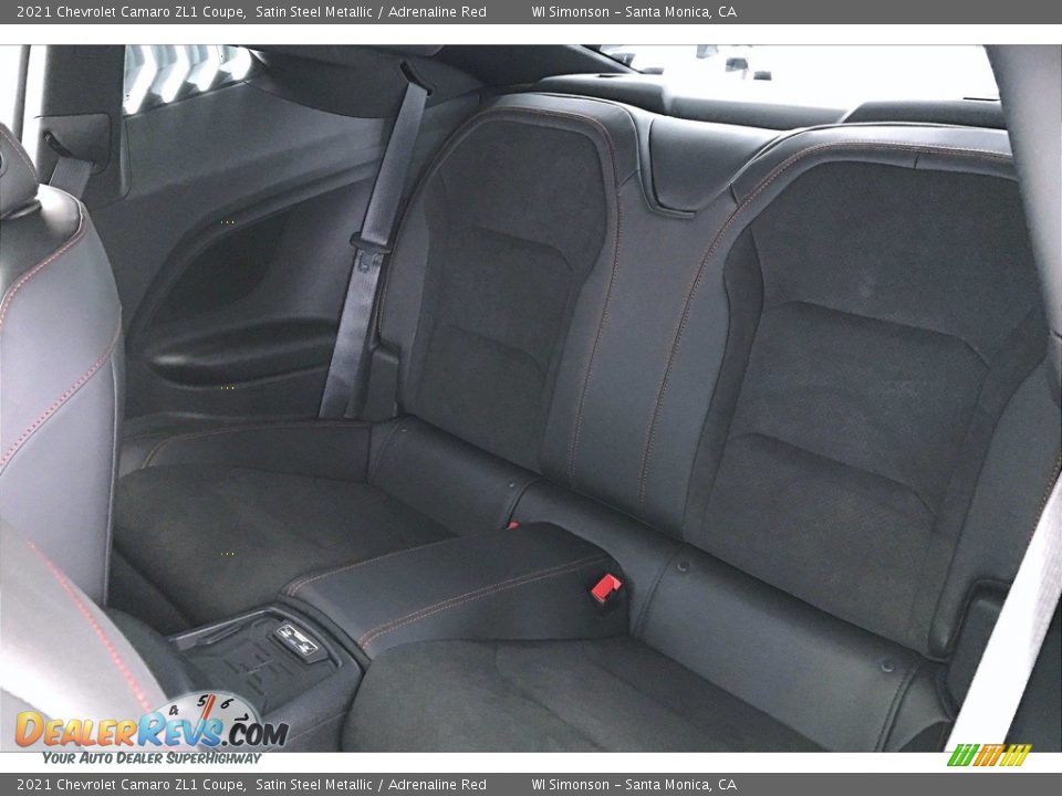 Rear Seat of 2021 Chevrolet Camaro ZL1 Coupe Photo #20