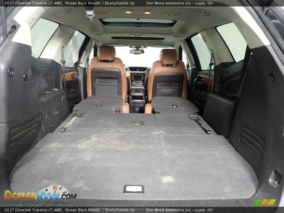 2017 Chevrolet Traverse LT AWD Mosaic Black Metallic / Ebony/Saddle Up Photo #19