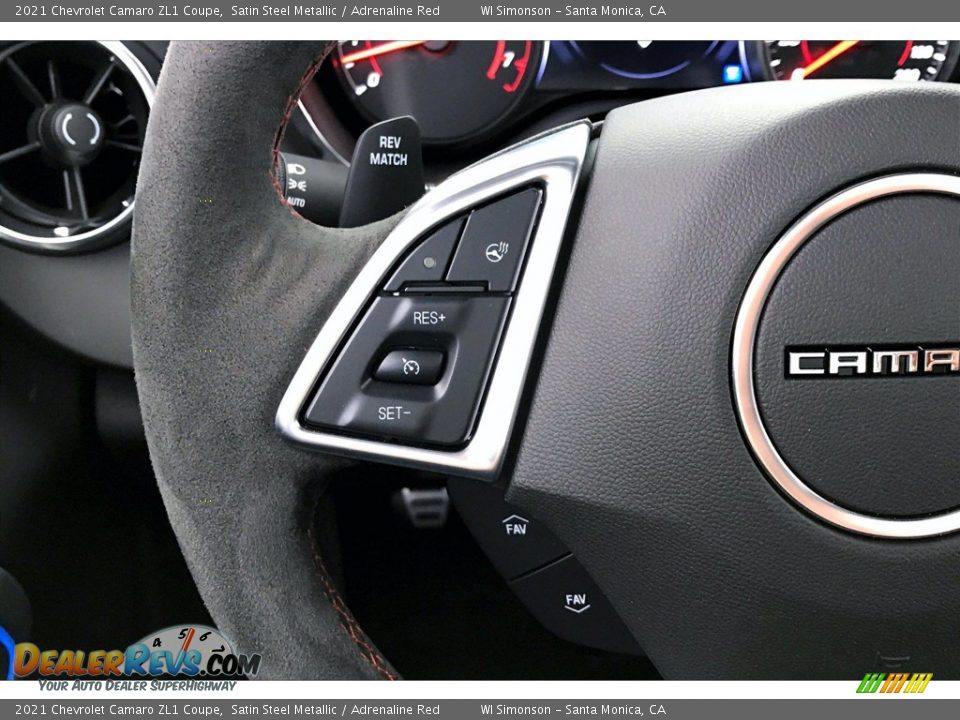 2021 Chevrolet Camaro ZL1 Coupe Steering Wheel Photo #21