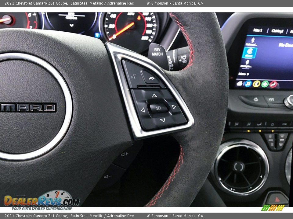 2021 Chevrolet Camaro ZL1 Coupe Steering Wheel Photo #22
