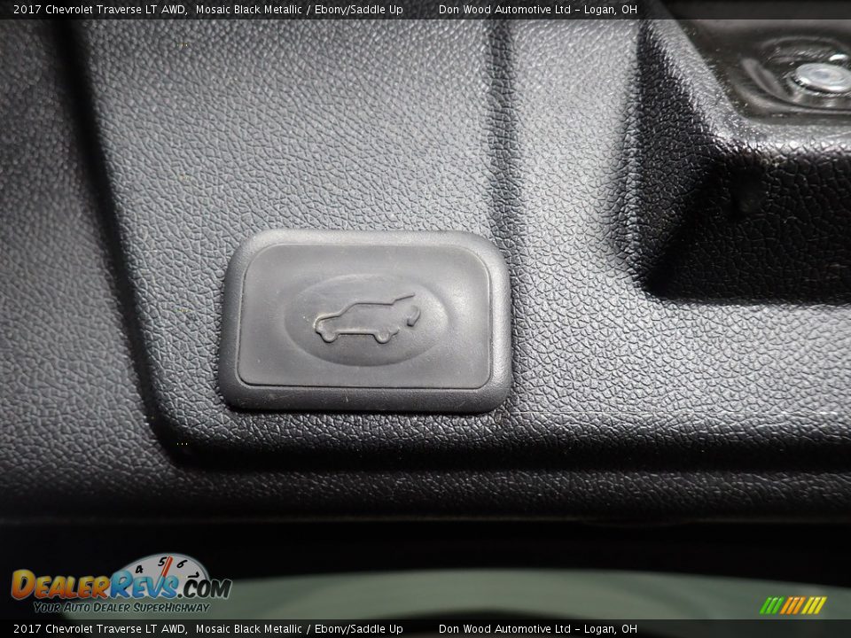 2017 Chevrolet Traverse LT AWD Mosaic Black Metallic / Ebony/Saddle Up Photo #20