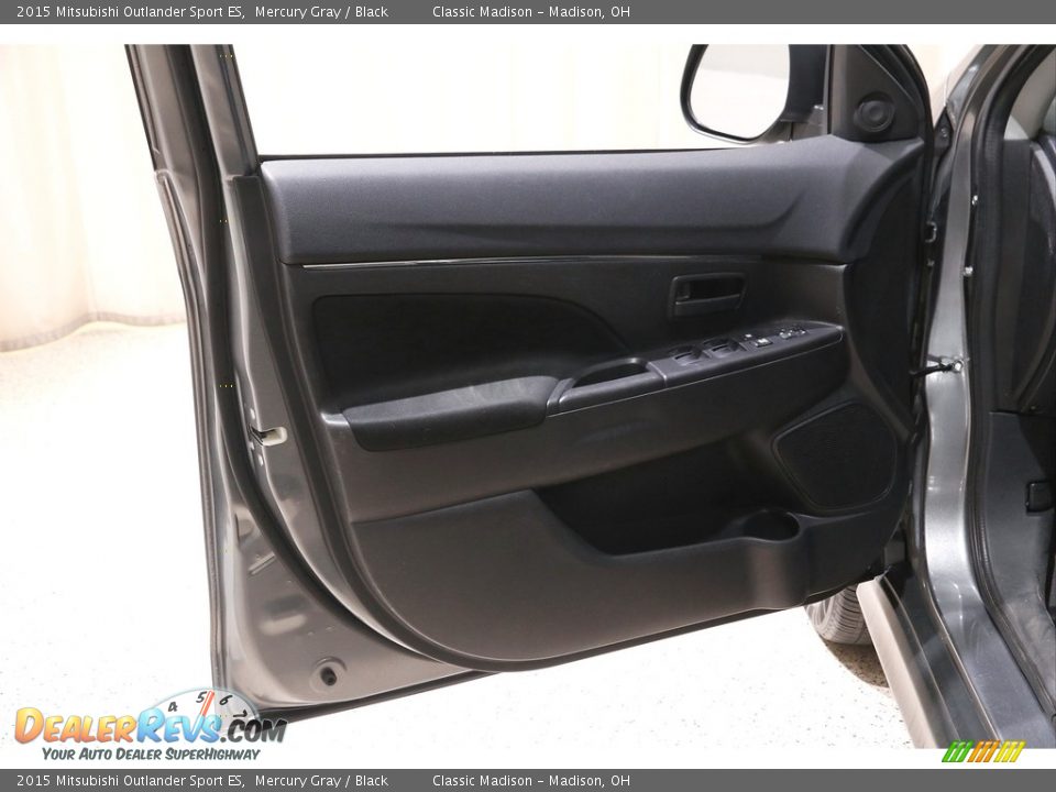 2015 Mitsubishi Outlander Sport ES Mercury Gray / Black Photo #4