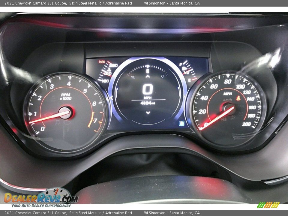 2021 Chevrolet Camaro ZL1 Coupe Gauges Photo #23