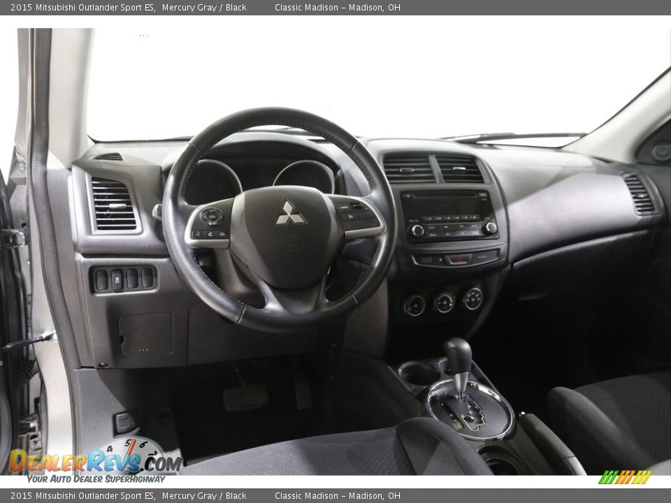 2015 Mitsubishi Outlander Sport ES Mercury Gray / Black Photo #6