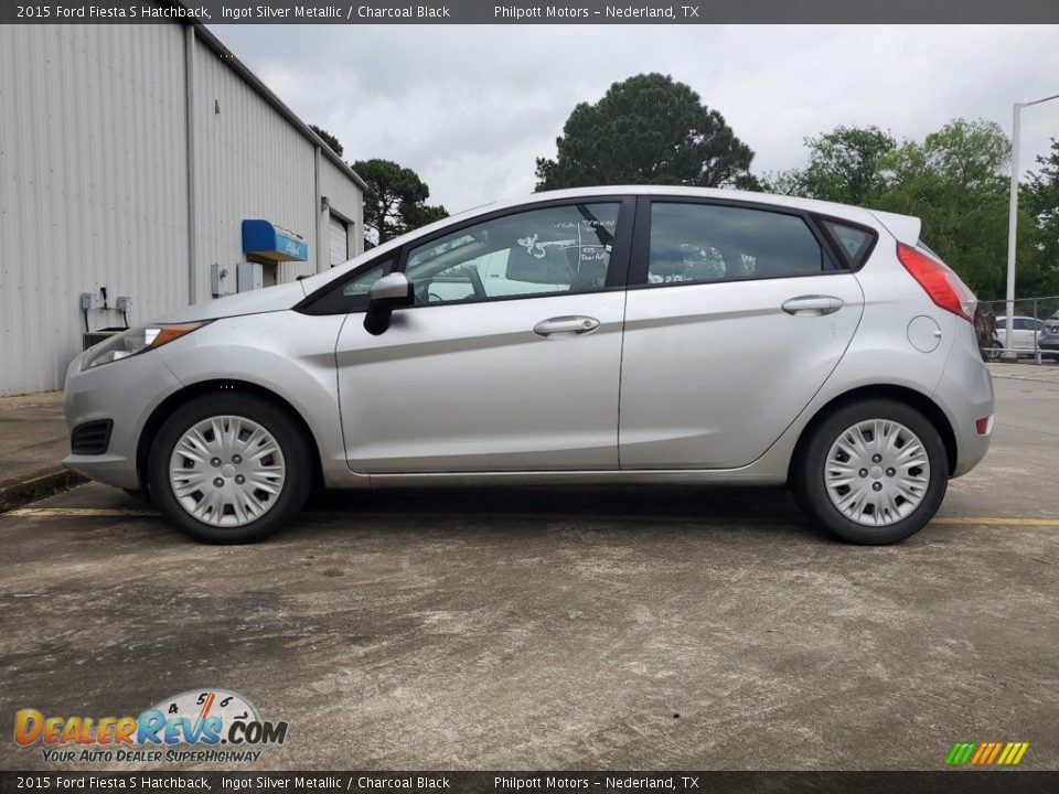 Ingot Silver Metallic 2015 Ford Fiesta S Hatchback Photo #7