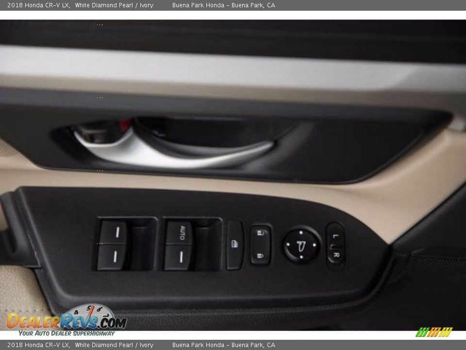 2018 Honda CR-V LX White Diamond Pearl / Ivory Photo #28