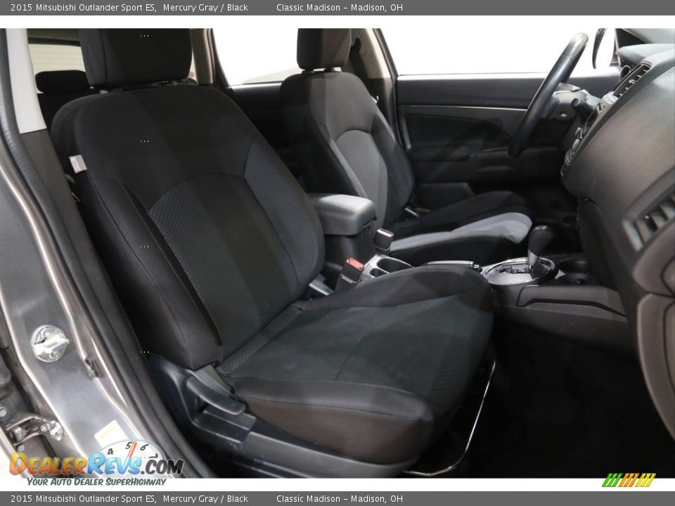 2015 Mitsubishi Outlander Sport ES Mercury Gray / Black Photo #12