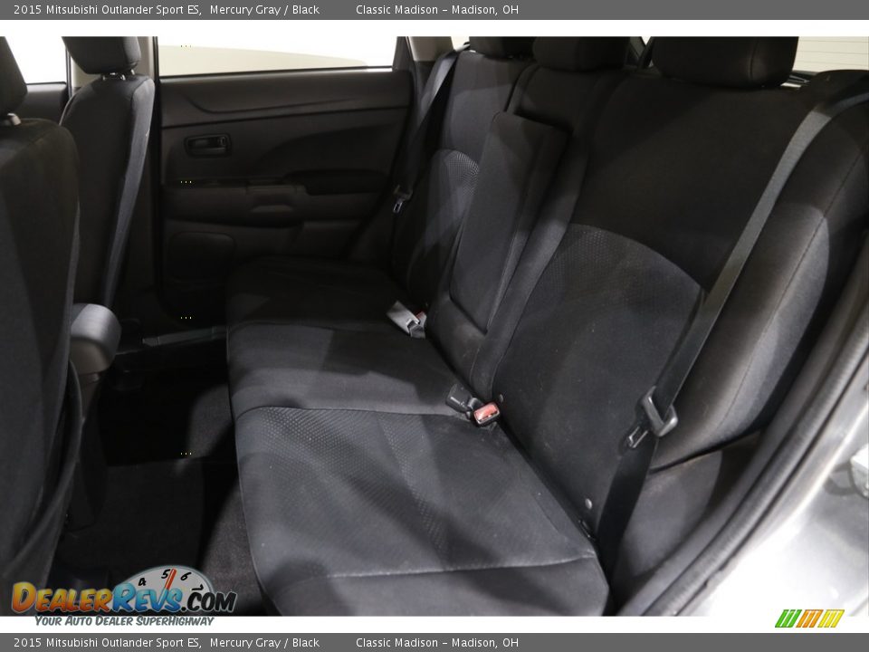 2015 Mitsubishi Outlander Sport ES Mercury Gray / Black Photo #14