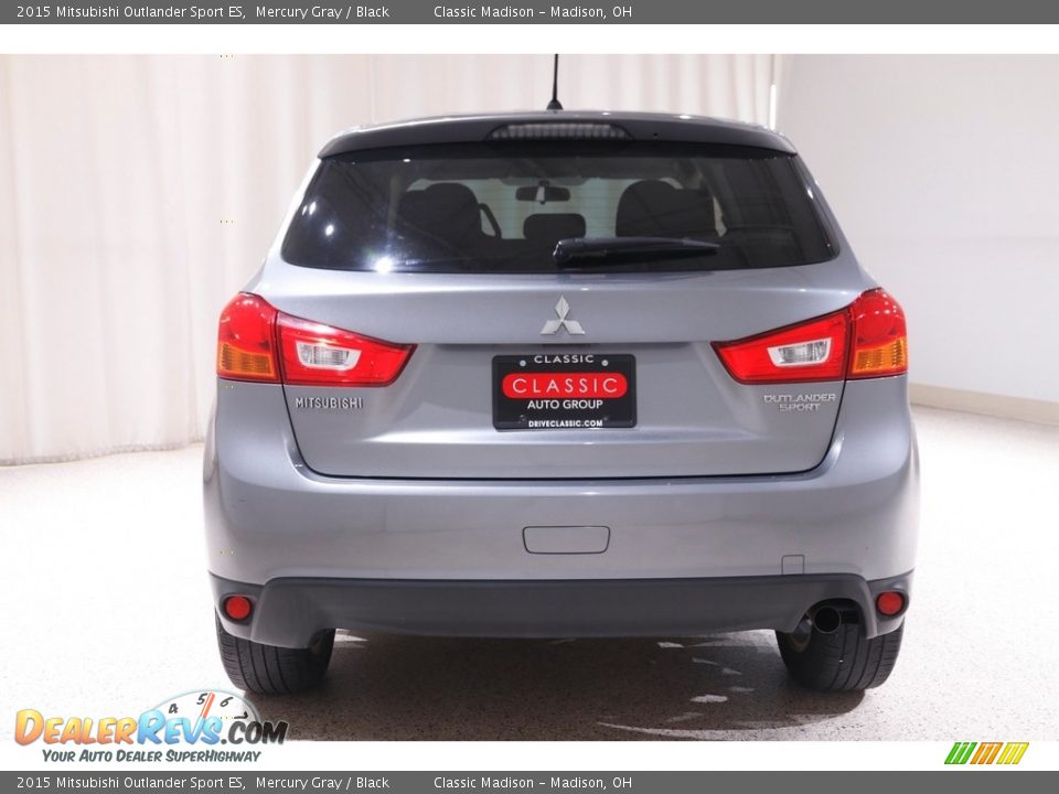 2015 Mitsubishi Outlander Sport ES Mercury Gray / Black Photo #15