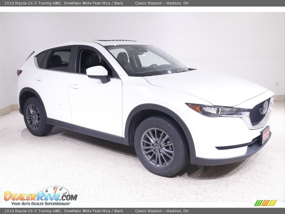 2019 Mazda CX-5 Touring AWD Snowflake White Pearl Mica / Black Photo #1