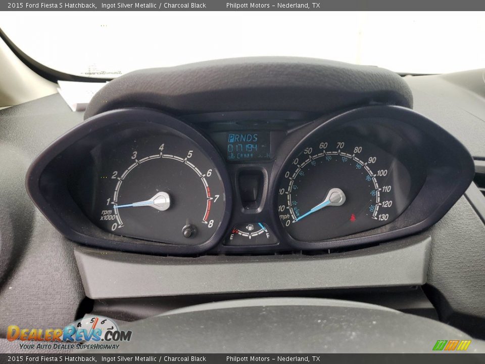 2015 Ford Fiesta S Hatchback Gauges Photo #19