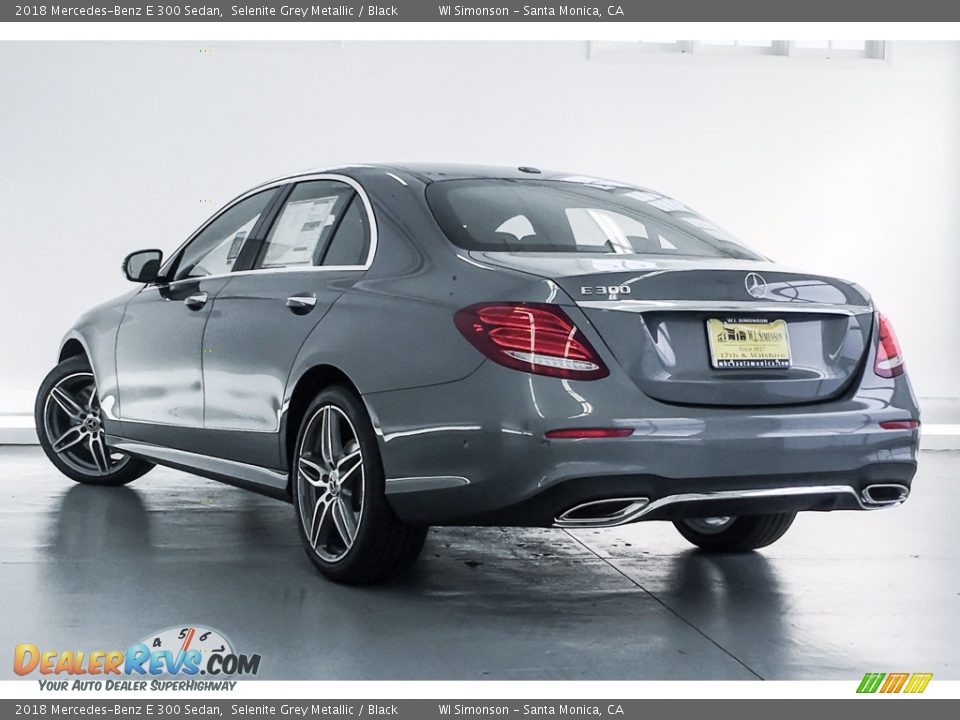 2018 Mercedes-Benz E 300 Sedan Selenite Grey Metallic / Black Photo #3