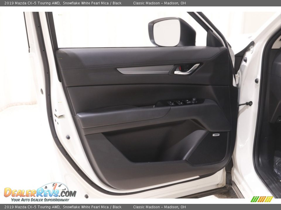 2019 Mazda CX-5 Touring AWD Snowflake White Pearl Mica / Black Photo #4
