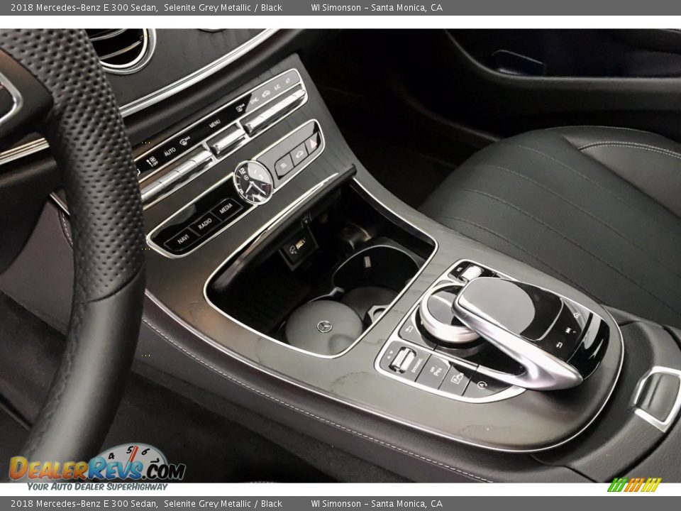 2018 Mercedes-Benz E 300 Sedan Selenite Grey Metallic / Black Photo #7