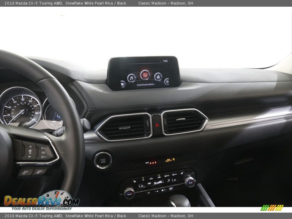 2019 Mazda CX-5 Touring AWD Snowflake White Pearl Mica / Black Photo #9