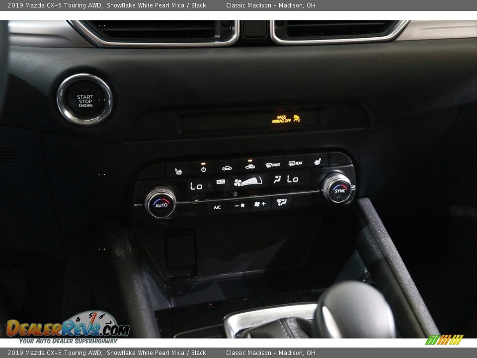 2019 Mazda CX-5 Touring AWD Snowflake White Pearl Mica / Black Photo #13