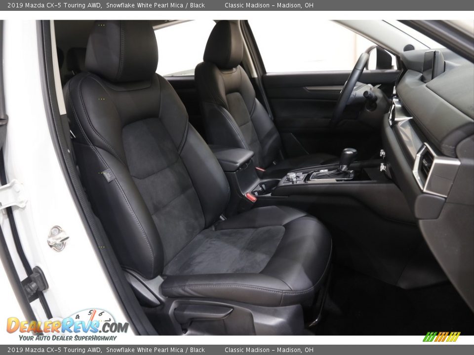 2019 Mazda CX-5 Touring AWD Snowflake White Pearl Mica / Black Photo #14