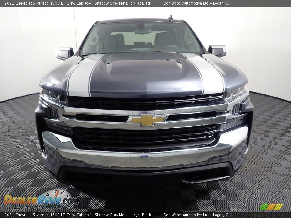 2021 Chevrolet Silverado 1500 LT Crew Cab 4x4 Shadow Gray Metallic / Jet Black Photo #5