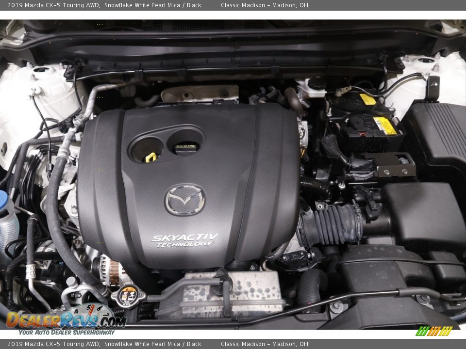 2019 Mazda CX-5 Touring AWD Snowflake White Pearl Mica / Black Photo #18